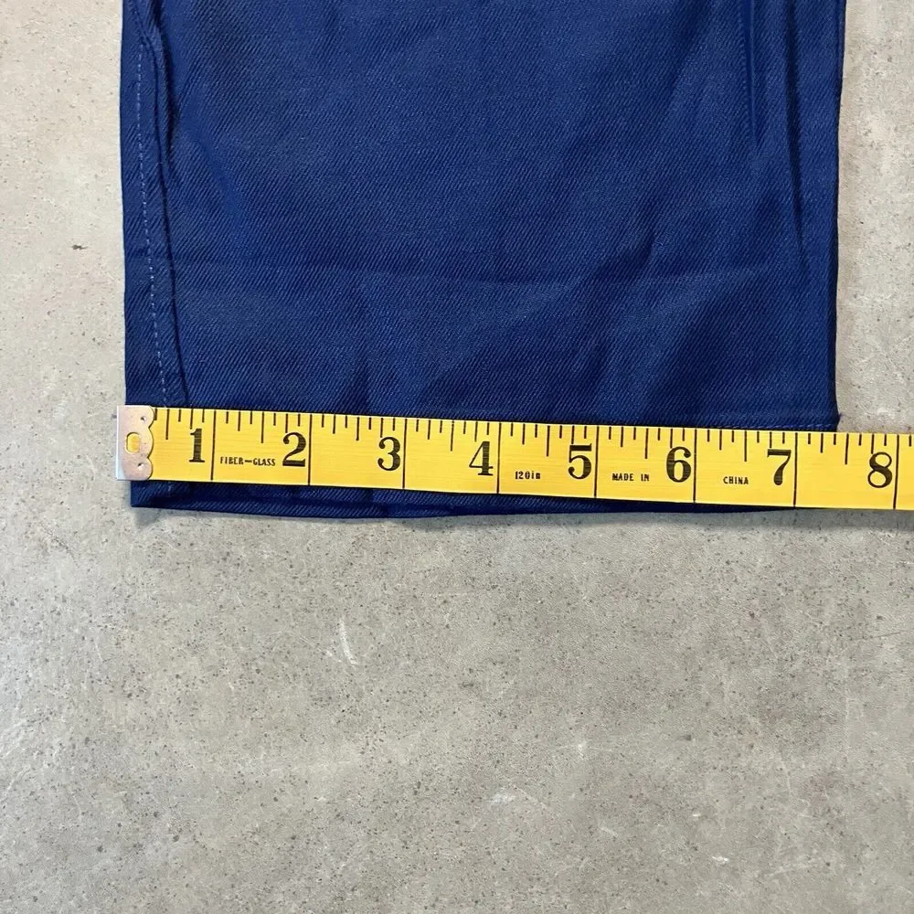 Banana Republic Heritage Pants‎ Womens 10 Basic Blue Linen Blend Single Pleated